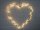 LED-LEUCHTHERZ, 45 cm, schwarz, mit Timer