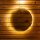 LED-LEUCHTRING, 30 cm, silber, mit Timer