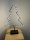 LED-LEUCHTTANNE AUF FUSS, 40 cm, schwarz, mit Timer