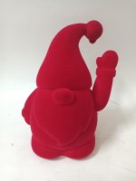 WINKE-WICHTEL, Samt rot, 16,5 cm