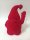 WINKE-WICHTEL, Samt rot, 16,5 cm