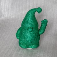 WINKE-WICHTEL, Glitzer Grün, Höhe 16,5 cm