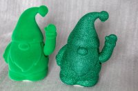 WINKE-WICHTEL, Glitzer Grün, Höhe 16,5 cm