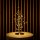LED-GLITTER TREE, 30 cm, schwarz, mit Timer
