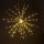 LED-SPUTNIK,  36 cm, silber, mit Timer