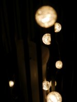 LED-LICHTERDRAHT mit 20 Acrylkugeln und Timer