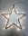 LED-LEUCHTSTERN CLUSTER, 50 cm, schwarz, mit Timer