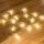 LED-LICHTERKETTE mit 16 Sputniks, 5 m, schwarz, mit Timer