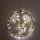 LED-LEUCHTRING MIT 3 STERNEN, 30 cm, Batteriestick, schwarz, mit Timer