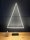 LED-LICHTBAUM mit Bodenstecker, 80 cm, schwarz, mit Timer