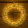 LED-LICHTRING, 45 cm, silber